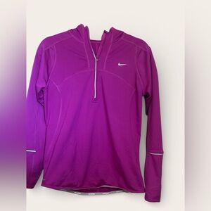Nike Magenta Half-Zip Pullover